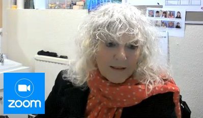 Petula Clark's Zoom call - (C) ikwig.co.uk