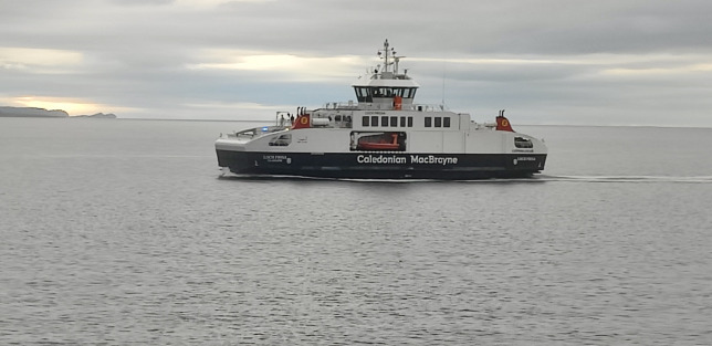 CalMac ferry MV Loch Frisa