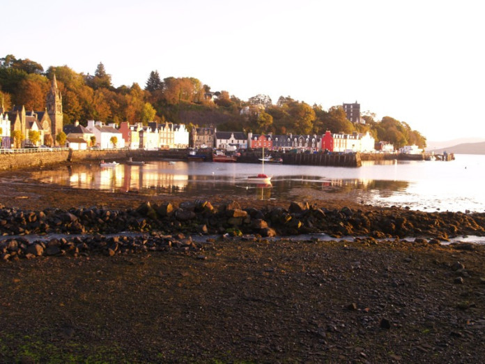Tide out at Tobermory