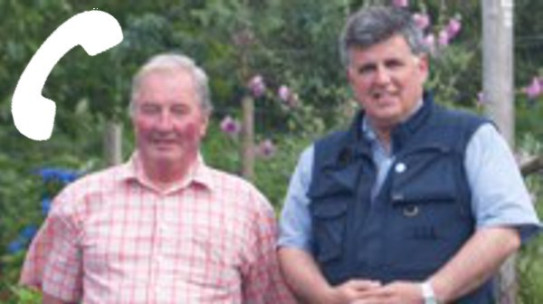 Phone call between Jimm Robb and myself