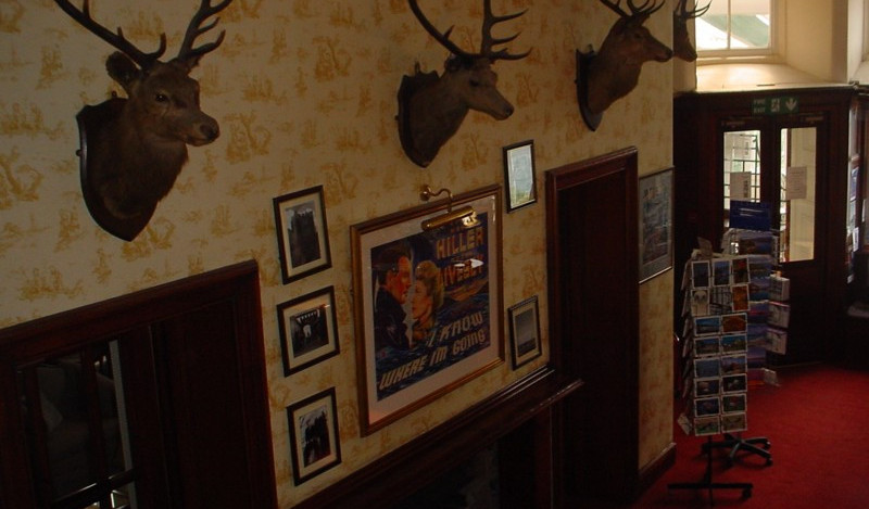 This is how the reception of the WIH used to look after fighting your way through the revolving door. I do miss it. 