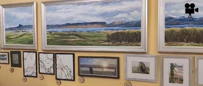 Art exhibition at the Western Isles Hotel