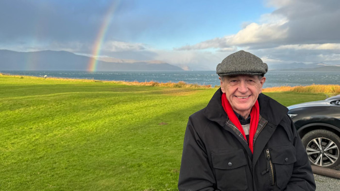 Our leader - Prof Robert Beveridge . (c) Iain Maciver 