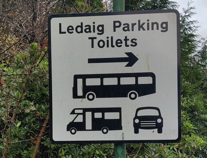 Funny looking toilets in Tobermory